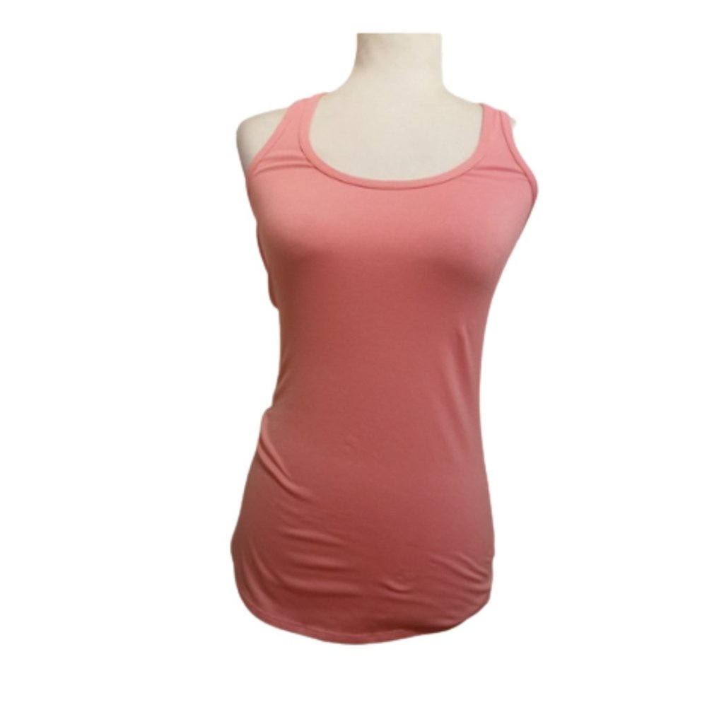 North Face T Strap Coral Tank Top